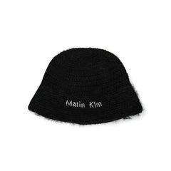 Monogrammed logo embroidered knit cap fisherman's cap wool hat