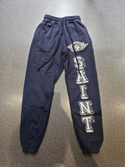 Casual loose-fitting graffiti trousers