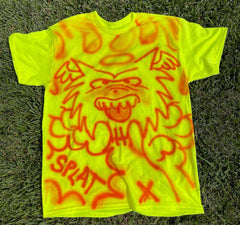 Creative Dopamine Bright Colour Niche Tide Short Sleeve T-Shirt