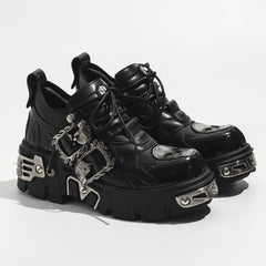 y2k cyberpunk rock platform shoes