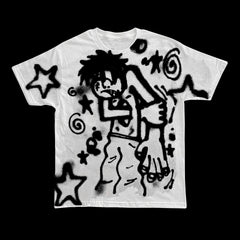 Loose Minority Street Personality Short Sleeve T-Shirt