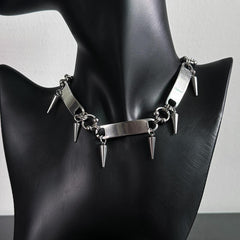 Metal Studded Necklace