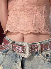 Pink Y2K belt