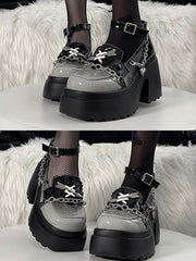 Y2K Hot Girl Punk Platform Boots