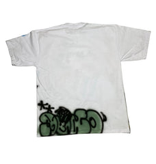 Graffiti Dopamine Draped Short Sleeve T-Shirt