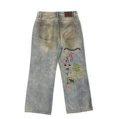 Personalized Music Festival Jeans