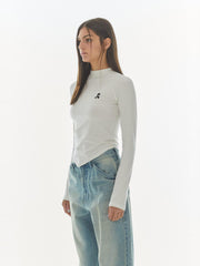 Short Slim Long Sleeve Bottom Shirt T-Shirt