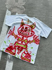 Graffiti Airbrush Short Sleeve T-Shirt