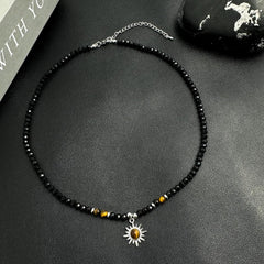 Tiger Eye Beaded Necklace