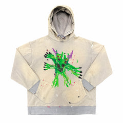 Design Tide Hooded Cardigan Sweatshirt