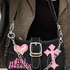 y2k hot girl messenger bag