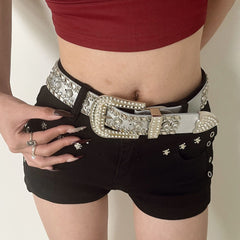 y2k gothic belt