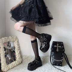 Lolita sweet punk JK leather shoes