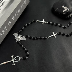 Dracula Bat Long Necklace