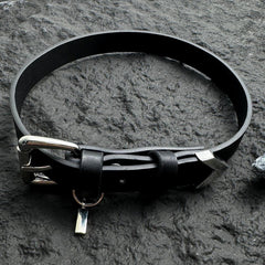 Leather Pendant Collar