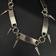 Metal Studded Necklace