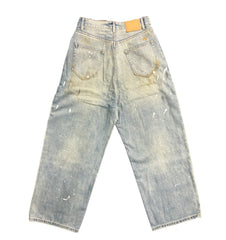 Blue Graffiti Hip Hop Jeans