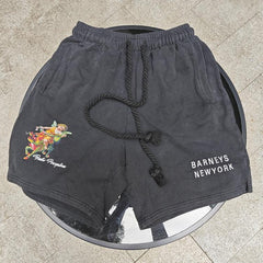 Sports casual washed shorts