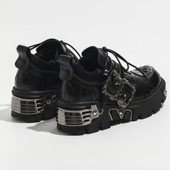 y2k cyberpunk rock platform shoes