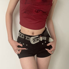 y2k gothic belt