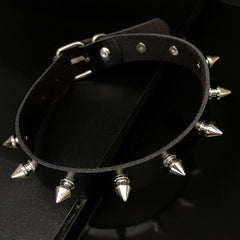 Dark Studded Gothic Collar