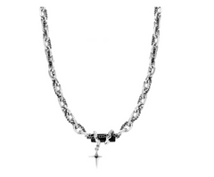 Metal Cross Necklace Hip Hop