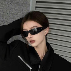 Y2K sunglasses futuristic