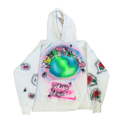 Gothic Airbrush Hooded Sweatshirt