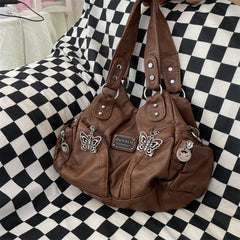 Vintage y2k Spice Brown Tote