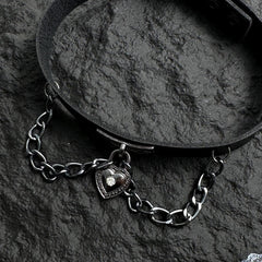 Dark Heart Necklace