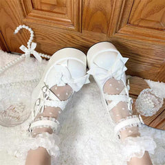 Lolita cute y2k shoes