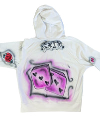 Gothic Airbrush Hooded Sweatshirt