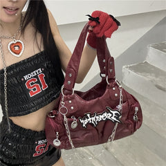 y2k hot girl messenger bag