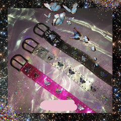 Butterfly Girl y2k Retro Jelly Belt