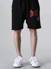 Sports casual washed shorts