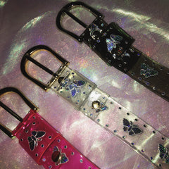 Butterfly Girl y2k Retro Jelly Belt