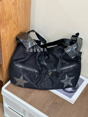 y2k large capacity star tote bag