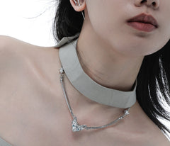 Cat necklace niche Y2k clavicle chain