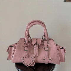 Vintage Y2K pink crossbody bag