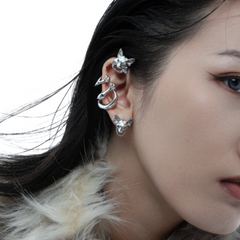 Cold style Y2K dark earrings cat earrings