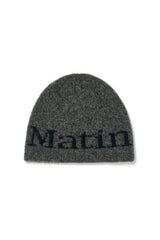 Letter Knit Hat Warm Wool Cold Hat