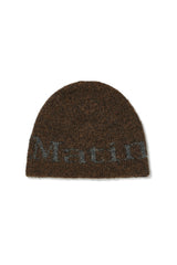 Letter Knit Hat Warm Wool Cold Hat