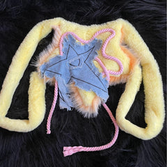 Barbie Pentagram Fur Bag