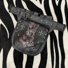 Punk Studded Shoulder Crossbody Bag